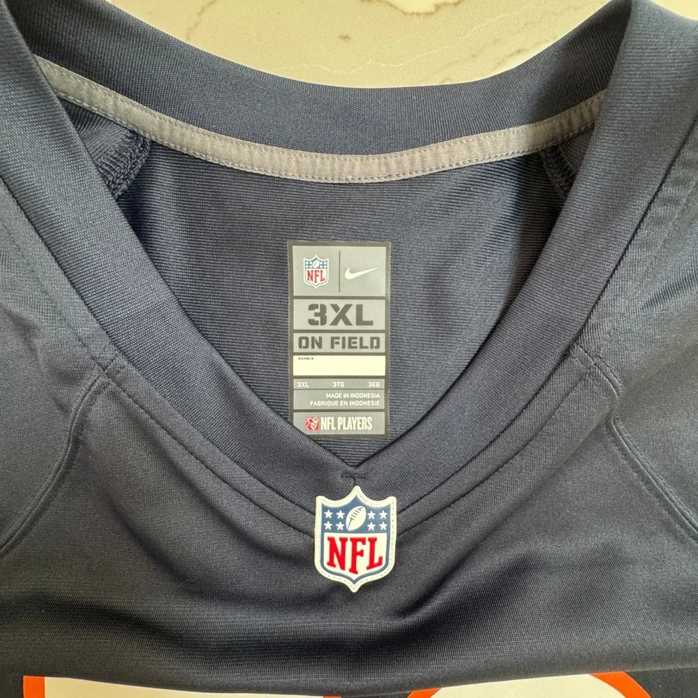 Nike Football Jersey Mens 3XL Chicago‎ Bears Roquan Smith 58 On Field